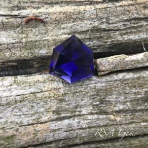 Iolite, colored gemstone