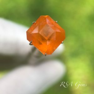 Spessartine Garnet, colored gemstones