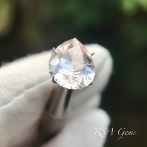 Morganite Pear Cut
