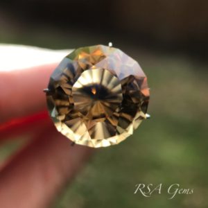 Citrine round design