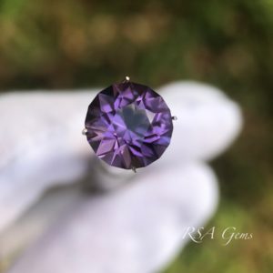 Round Brilliant Amethyst